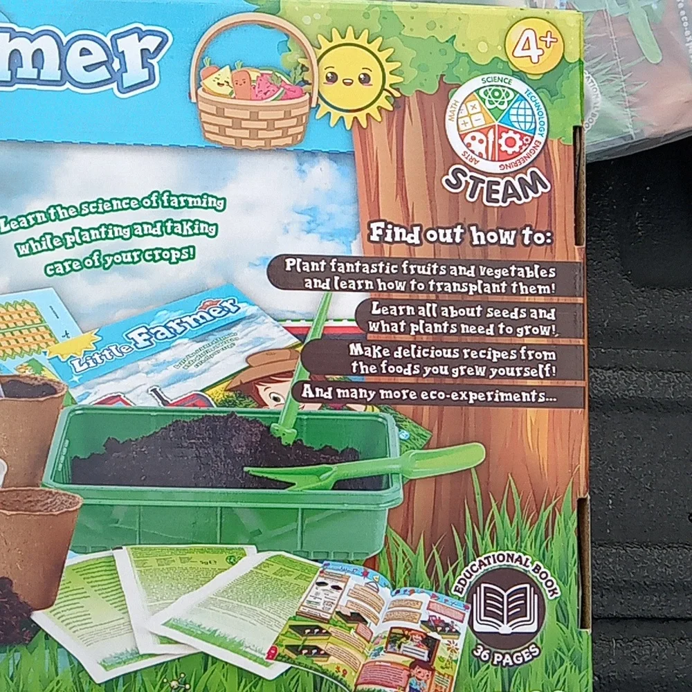 Little farmer science kit, learn the science of farming STEAM